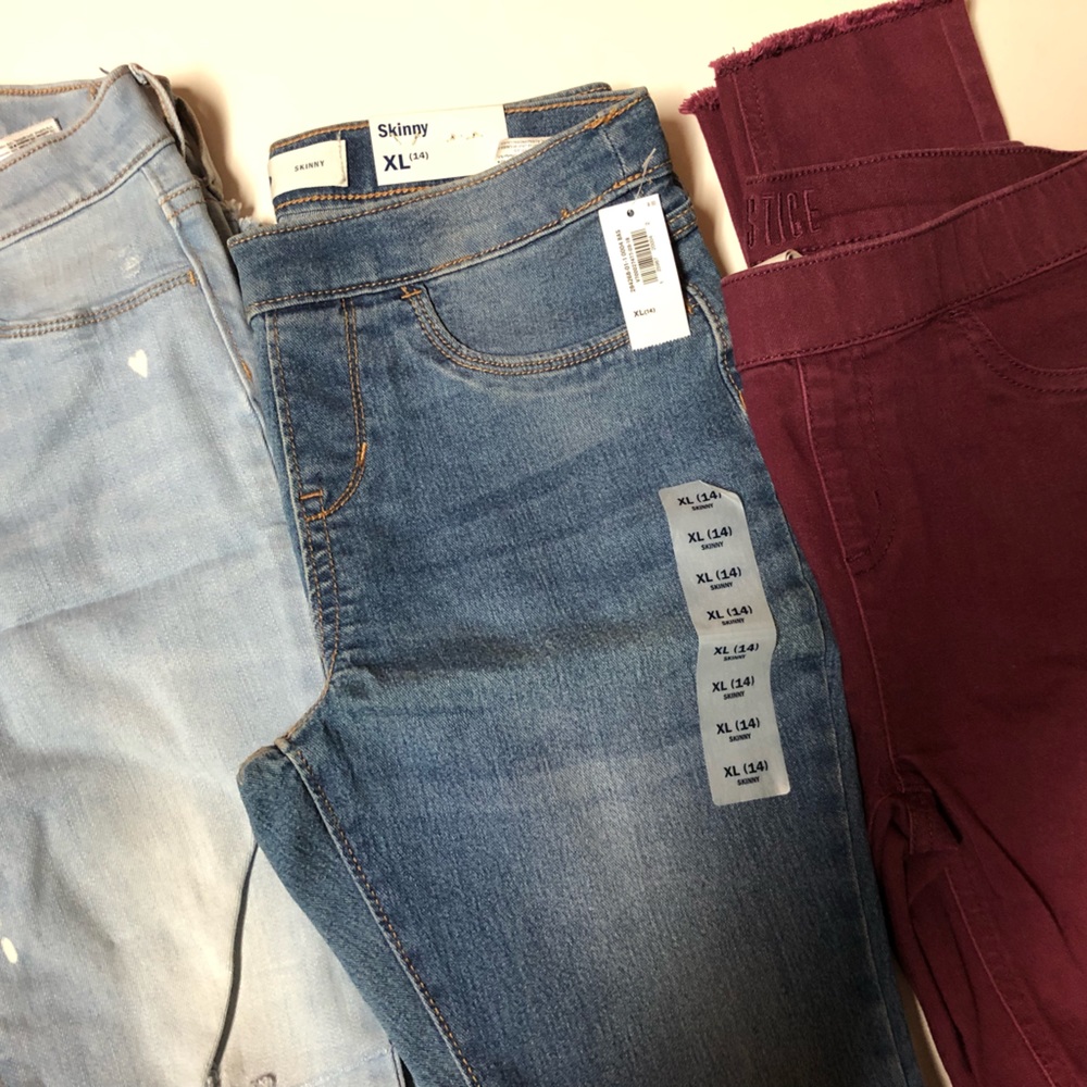 Old navy/Justice girls jeans